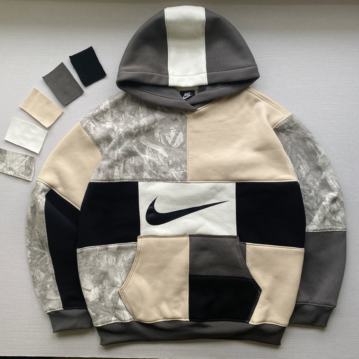 Mineral & Ash 1-of-1 Handcrafted Reworked Hoodie