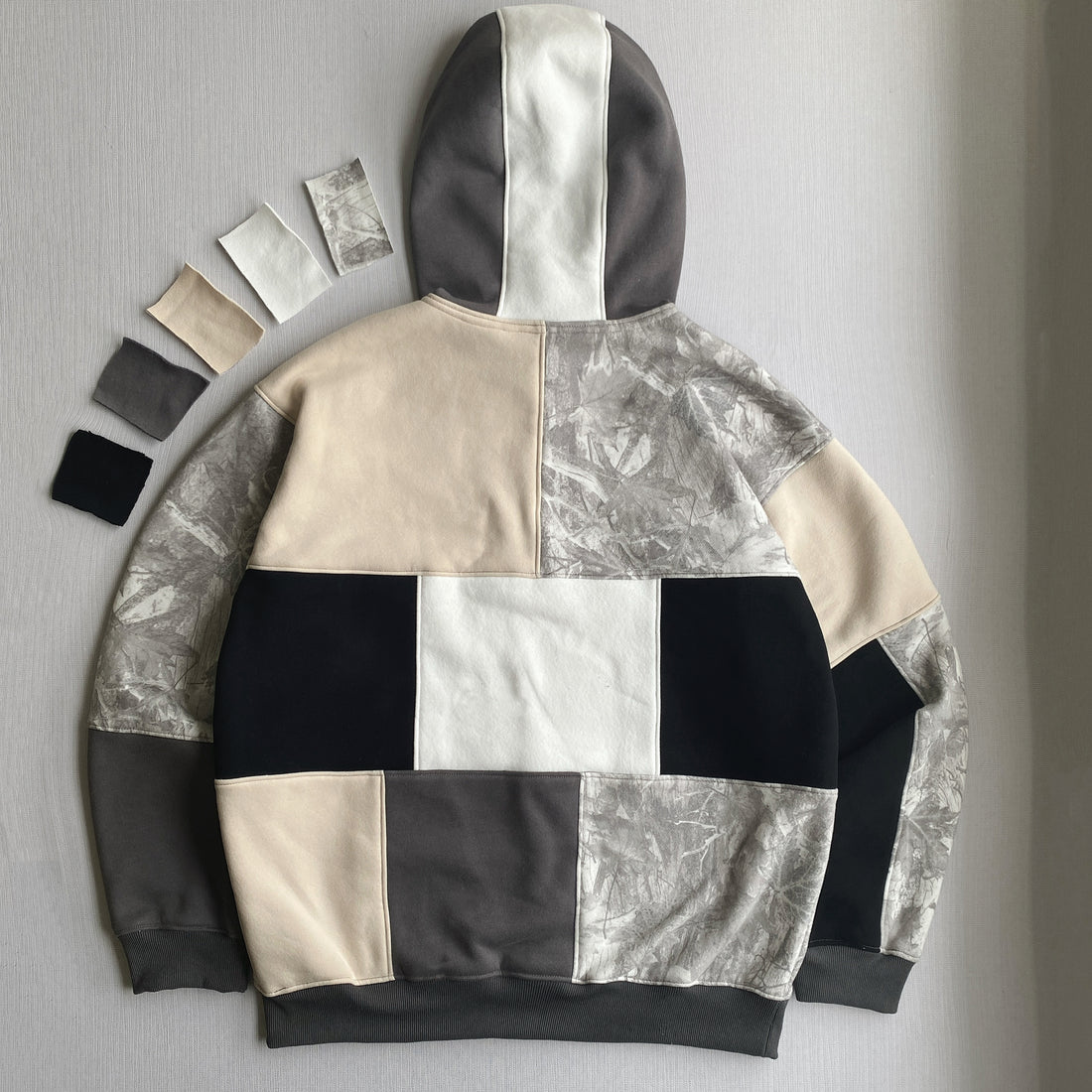 Mineral & Ash 1-of-1 Handcrafted Reworked Hoodie