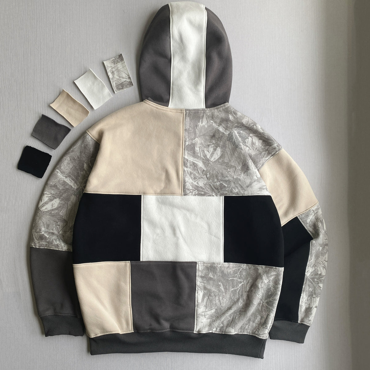 Mineral & Ash 1-of-1 Handcrafted Reworked Hoodie