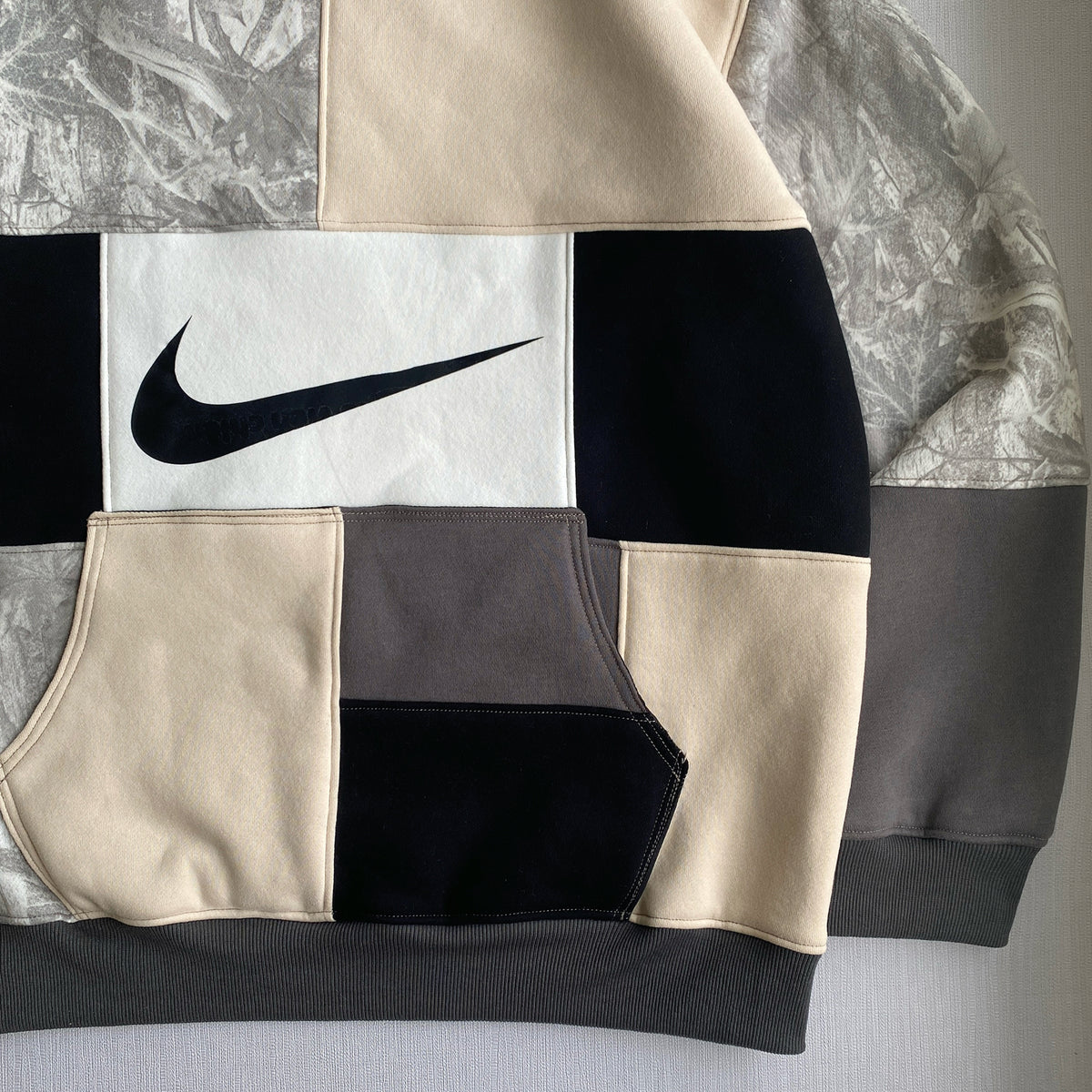 Mineral & Ash 1-of-1 Handcrafted Reworked Hoodie