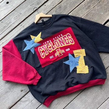College Patchwork Crewneck (2XL)